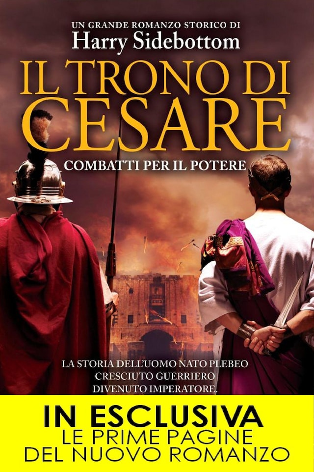 Book cover for Il trono di Cesare. Combatti per il potere