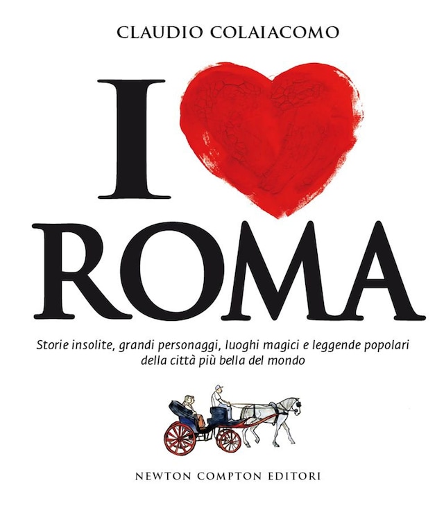 Book cover for I love Roma