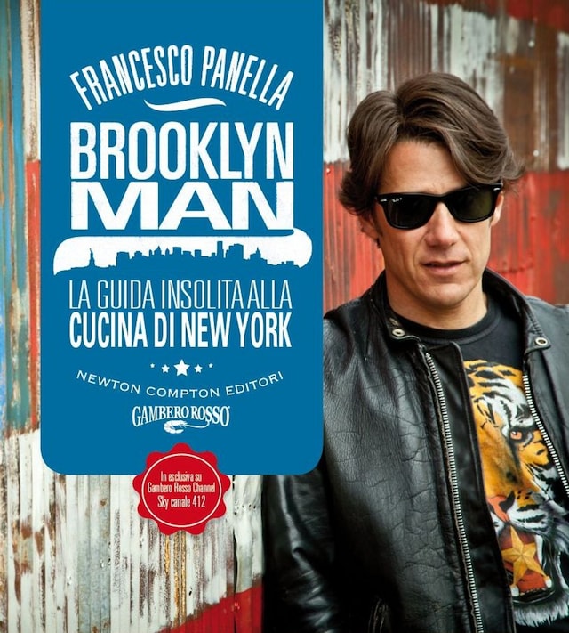 Couverture de livre pour Brooklyn Man. La guida insolita alla cucina di New York