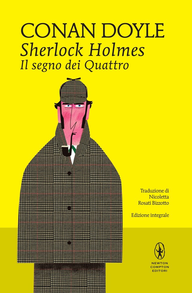 Book cover for Sherlock Holmes. Il segno dei quattro