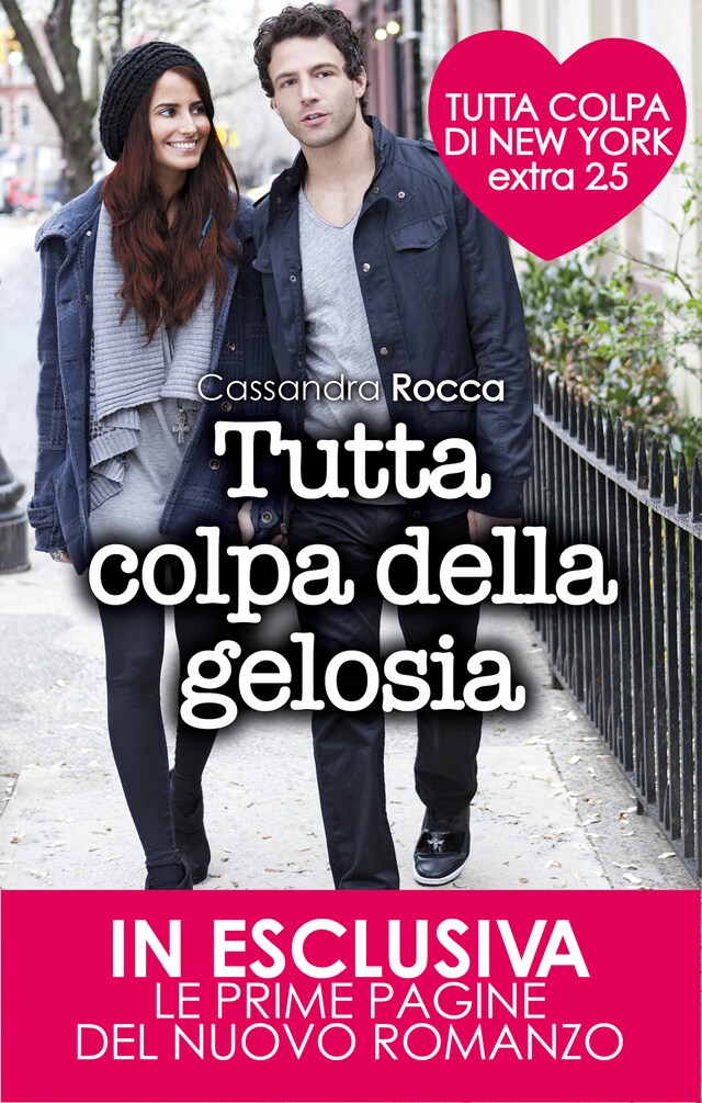 Book cover for Tutta colpa della gelosia. Tutta colpa di New York 2.5