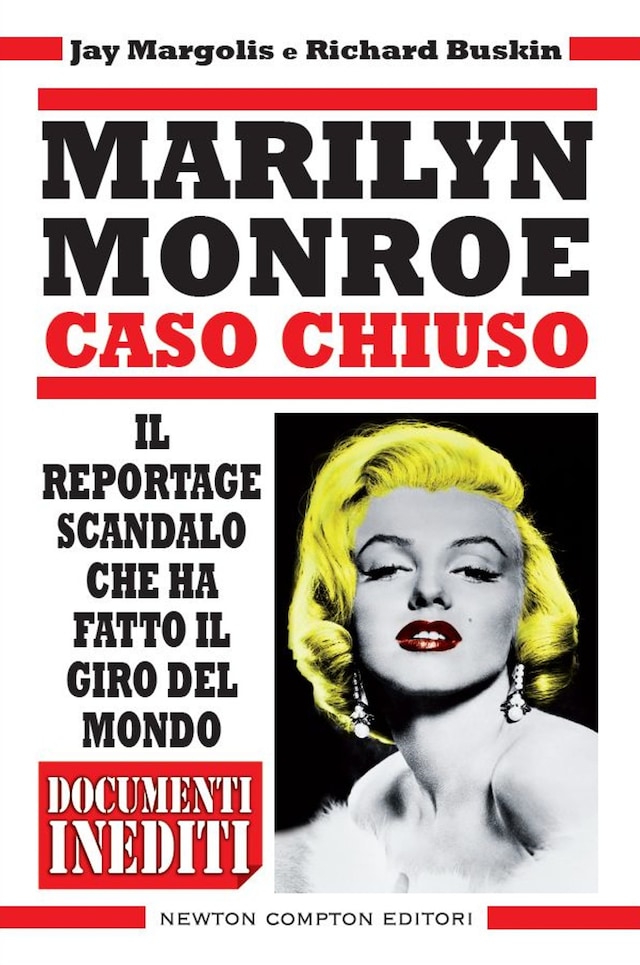 Boekomslag van Marilyn Monroe. Caso chiuso