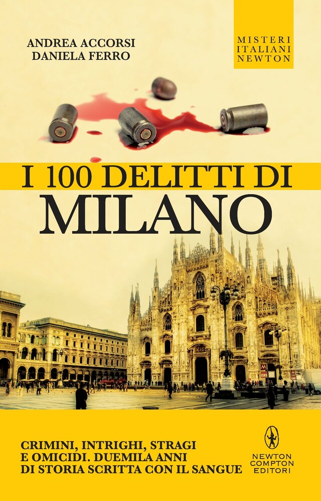 Book cover for I 100 delitti di Milano