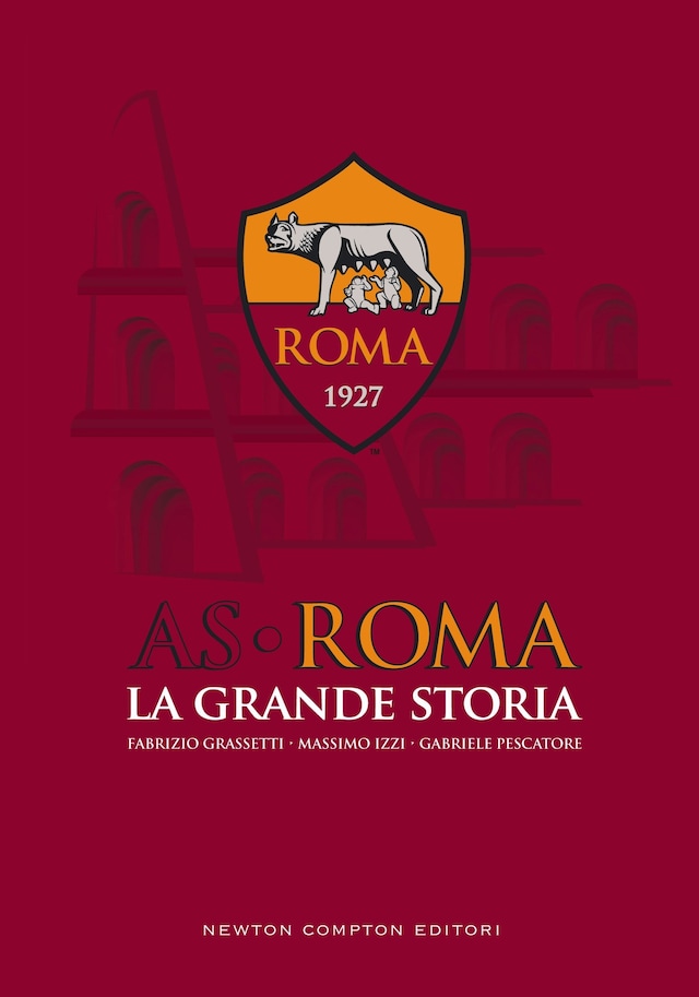 Couverture de livre pour AS Roma. La grande storia