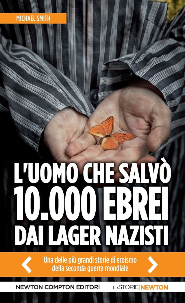 Book cover for L'uomo che salvò 10.000 ebrei dai lager nazisti