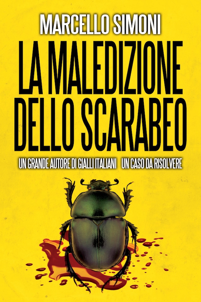 Buchcover für La maledizione dello scarabeo