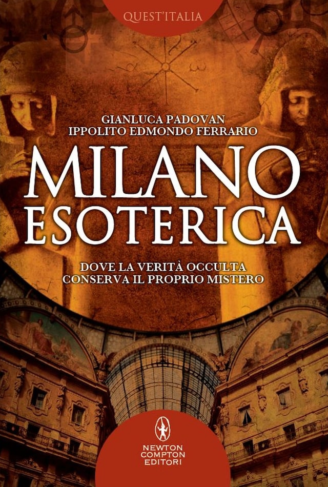 Copertina del libro per Milano esoterica