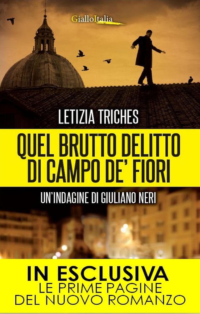 Book cover for Quel brutto delitto di Campo de' Fiori
