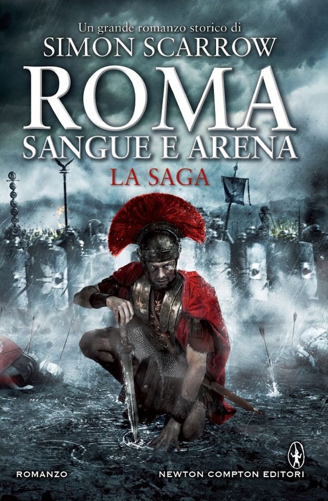 Kirjankansi teokselle Roma sangue e arena. La saga