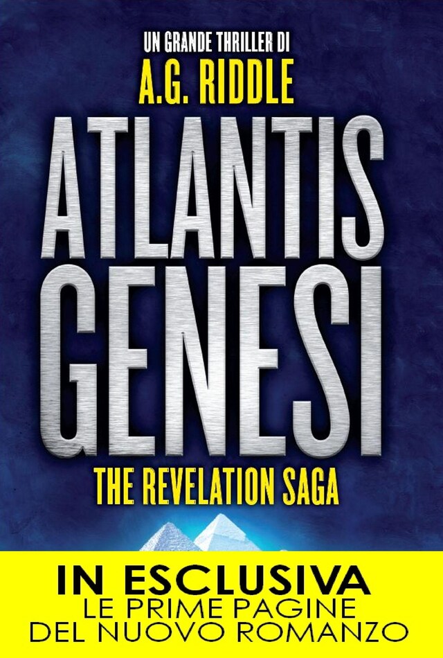 Copertina del libro per Atlantis Genesi