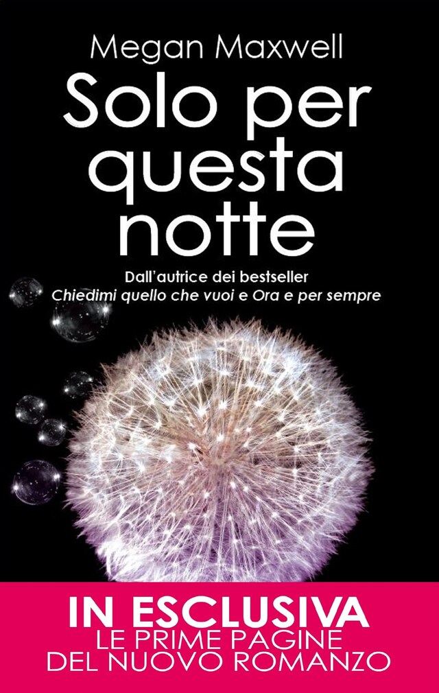 Couverture de livre pour Solo per questa notte