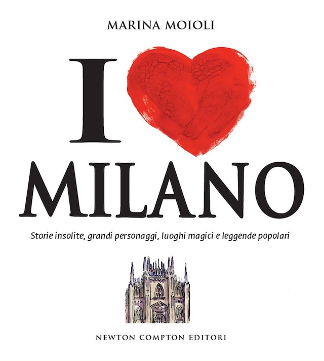 Book cover for I love Milano