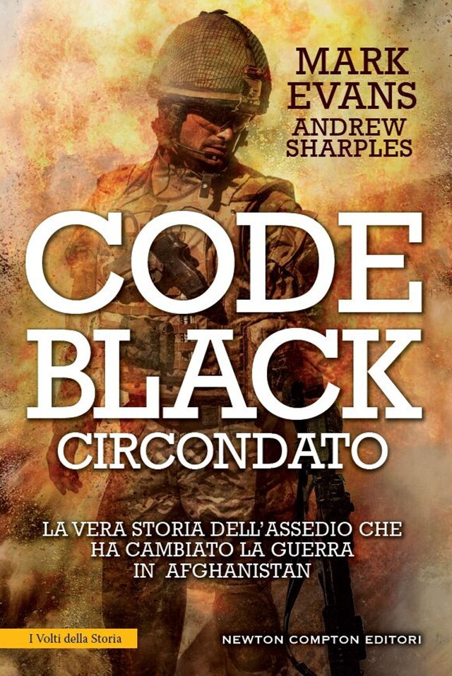 Book cover for Code Black. Circondato