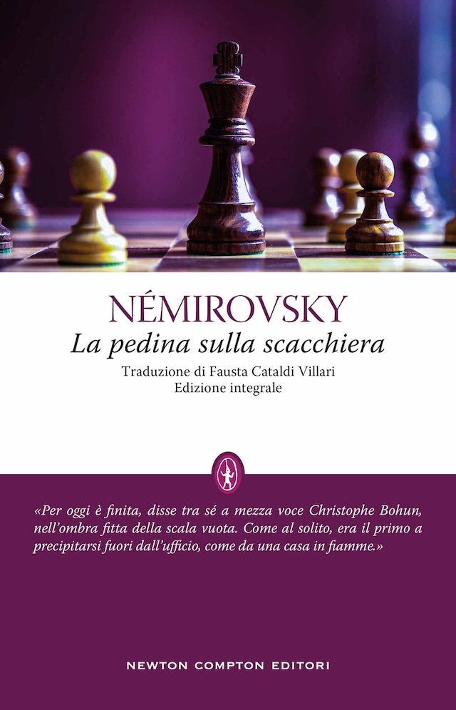 Book cover for La pedina sulla scacchiera