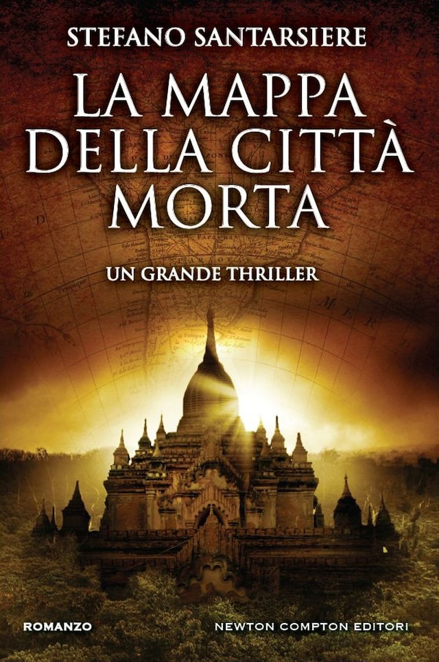 Book cover for La mappa della città morta