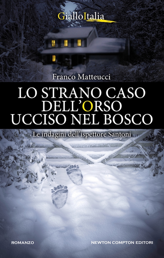 Book cover for Lo strano caso dell'orso ucciso nel bosco