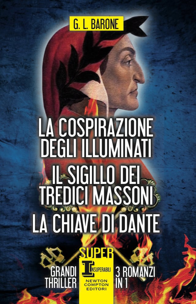 Book cover for La cospirazione degli Illuminati - Il sigillo dei tredici massoni - La chiave di Dante