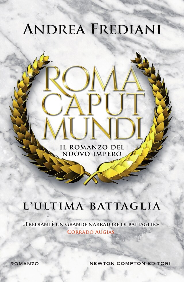 Kirjankansi teokselle Roma Caput Mundi. L'ultima battaglia