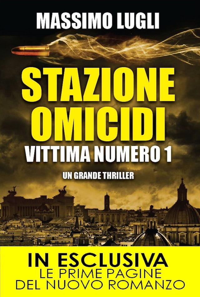 Buchcover für Stazione omicidi. Vittima numero 1
