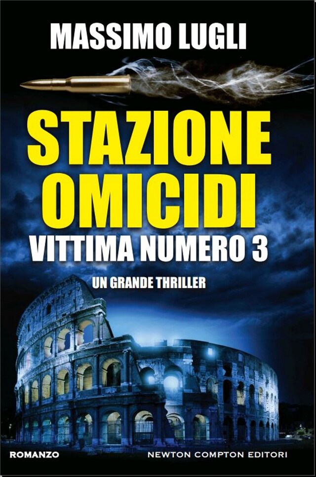 Boekomslag van Stazione omicidi. Vittima numero 3