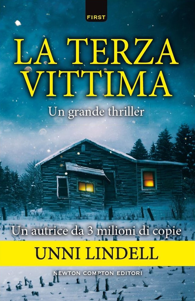 Book cover for La terza vittima