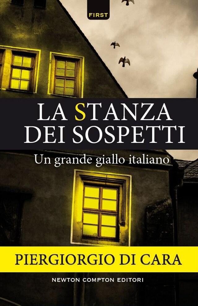 La stanza dei sospetti Kirjankansi teokselle La stanza dei sospetti