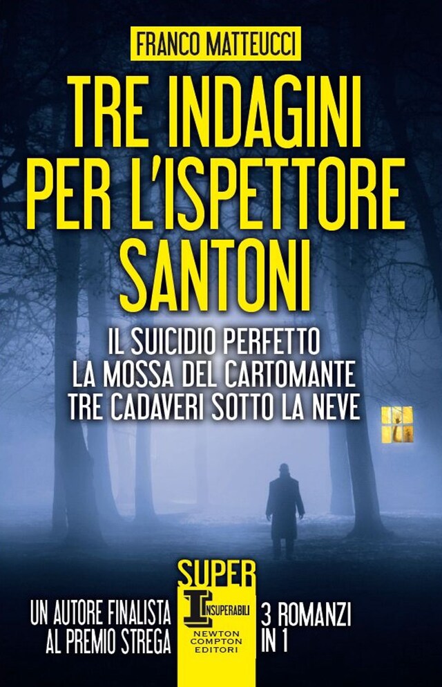 Book cover for Tre indagini per l'ispettore Santoni