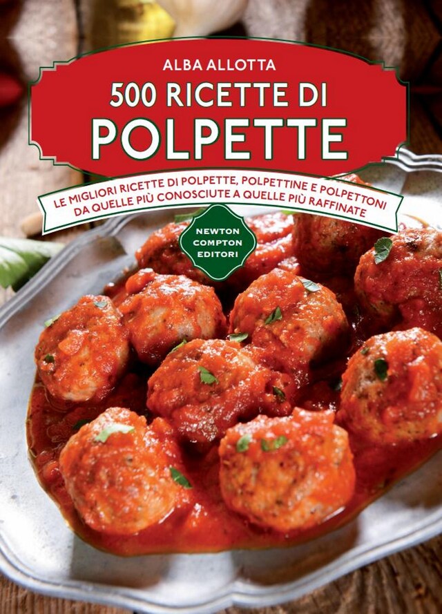 Okładka książki dla 500 ricette di polpette