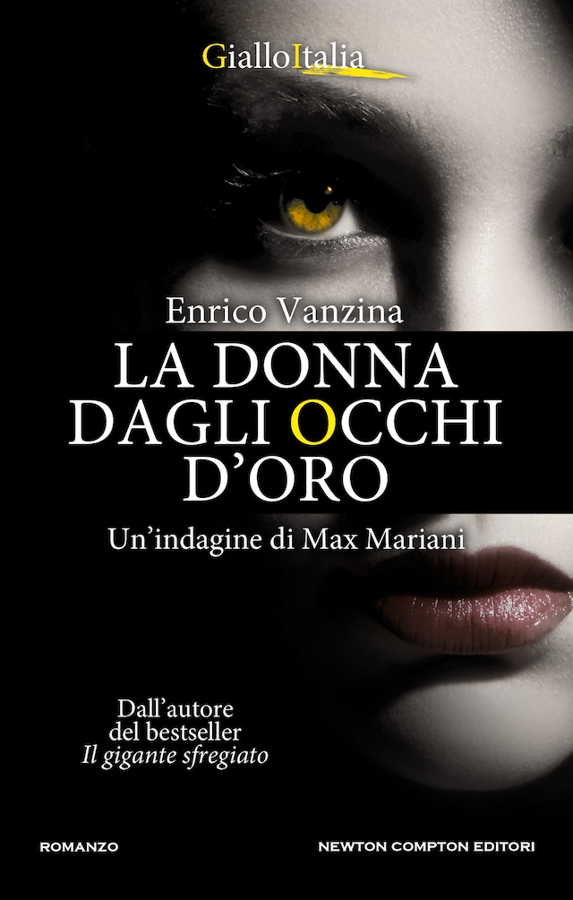 Okładka książki dla La donna dagli occhi d'oro