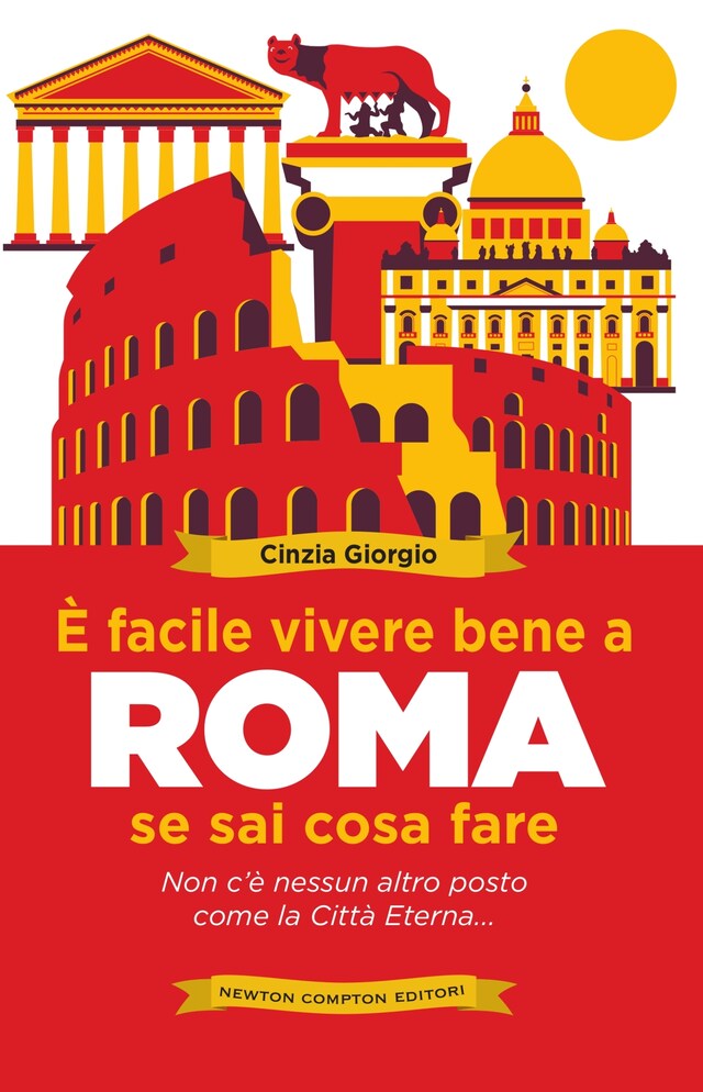 Copertina del libro per È facile vivere bene a Roma se sai cosa fare