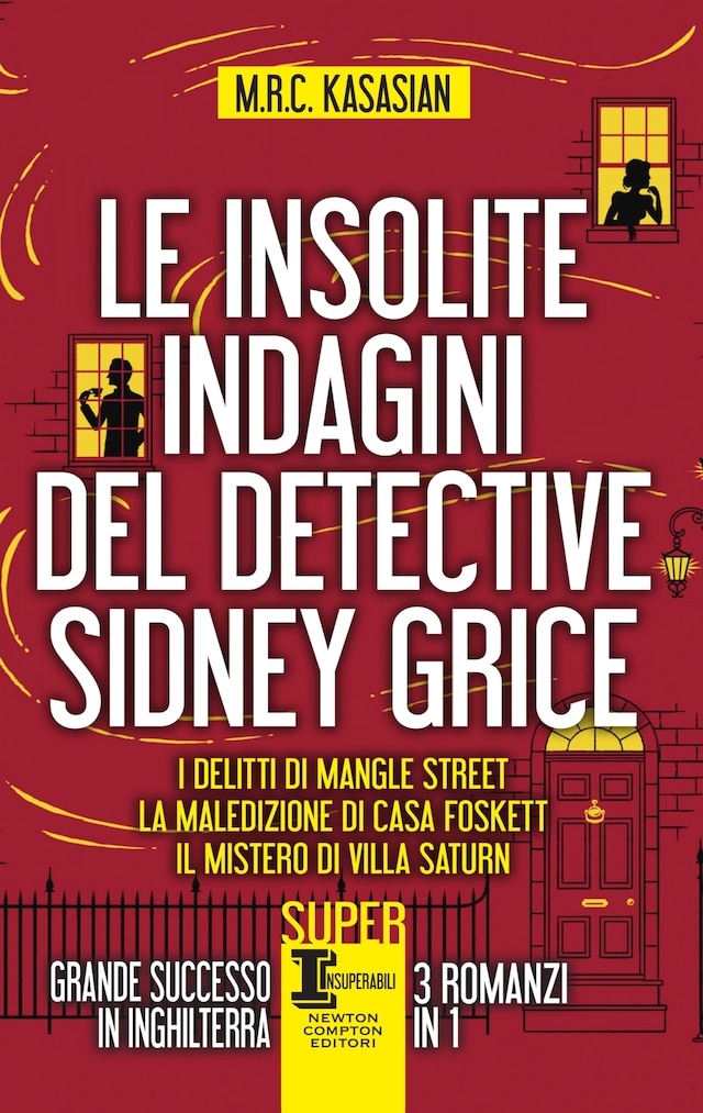 Couverture de livre pour Le insolite indagini del detective Sidney Grice