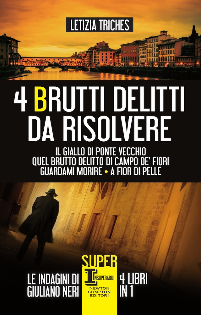 Book cover for 4 brutti delitti da risolvere