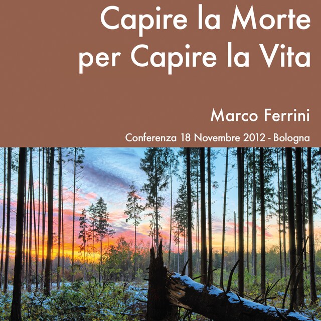 Buchcover für Capire la morte per capire la vita