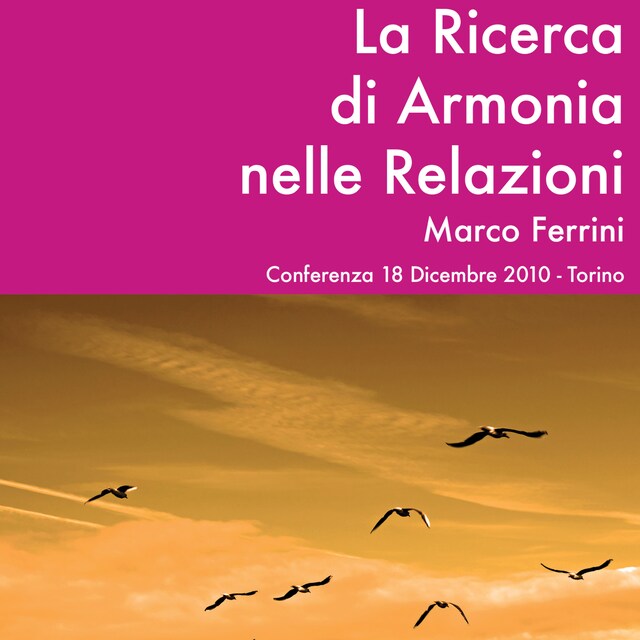 Kirjankansi teokselle La ricerca di armonia nelle relazioni