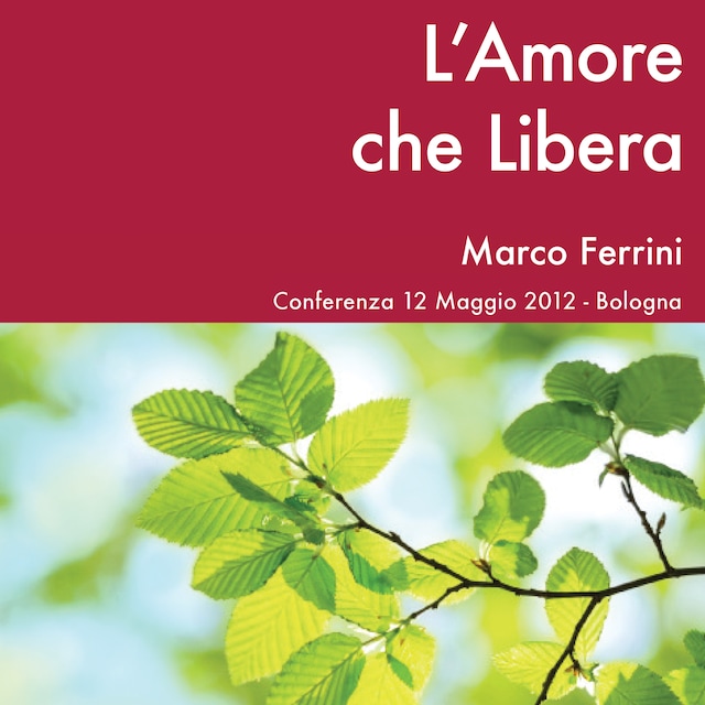 Book cover for L'amore che libera