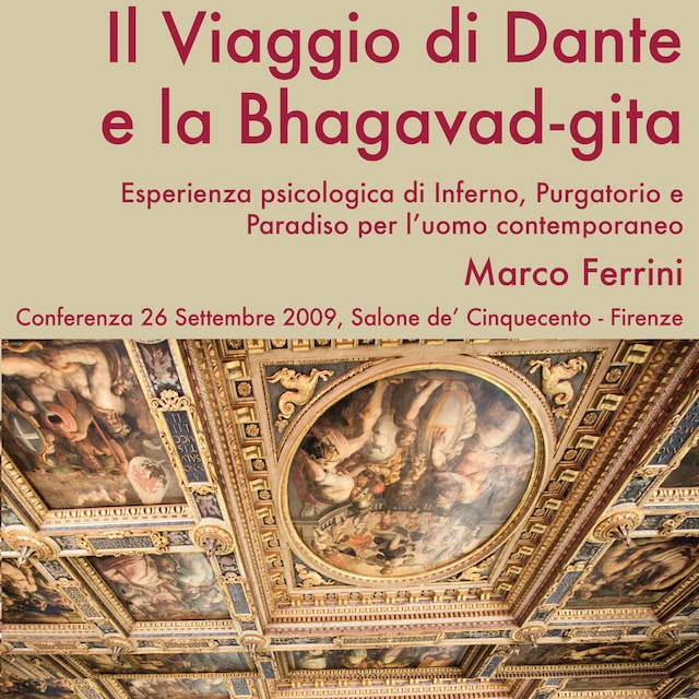 Copertina del libro per Il Viaggio di Dante e la Bhagavad-Gita