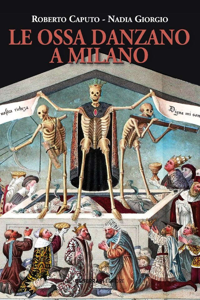 Copertina del libro per Le ossa danzano a Milano