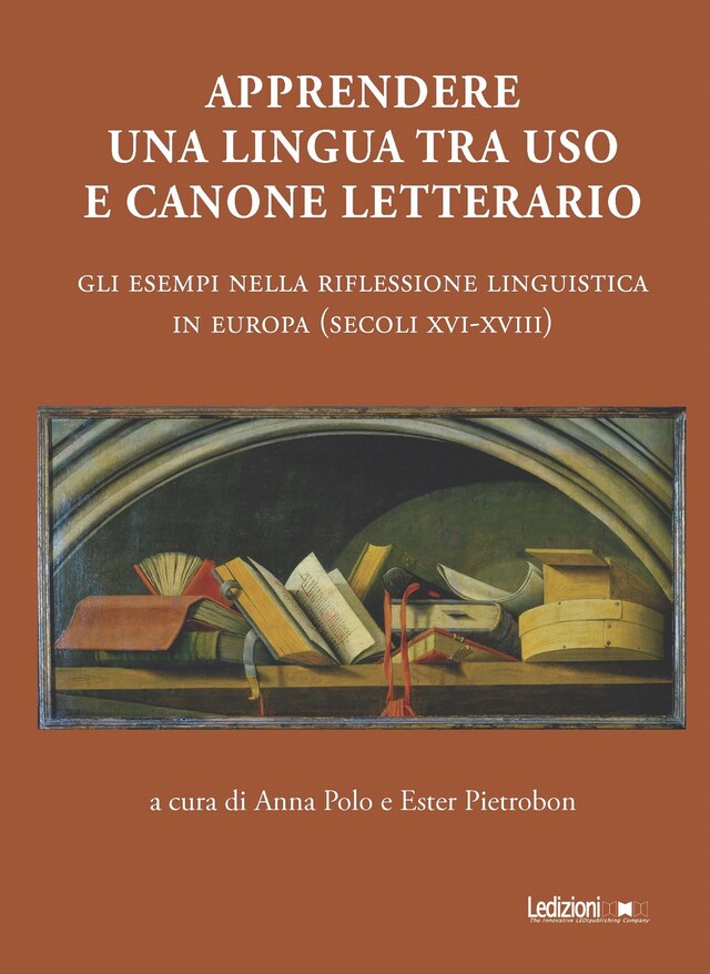 Copertina del libro per Apprendere una lingua tra uso e canone letterario