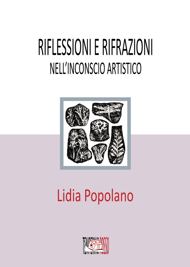 Kirjankansi teokselle Riflessioni e rifrazioni nell'inconscio artistico