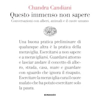 Questo immenso non sapere