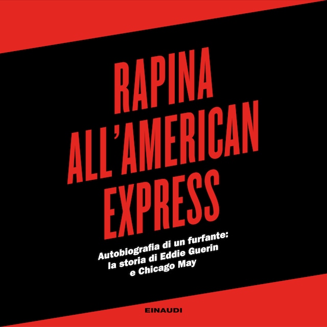 Kirjankansi teokselle Rapina all'American Express