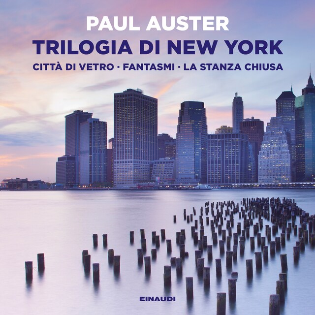 Book cover for Trilogia di New York