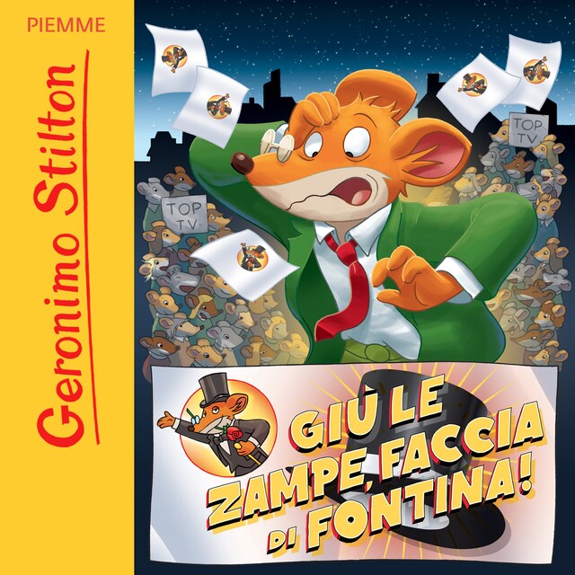 Copertina del libro per Giù le zampe, faccia di fontina!