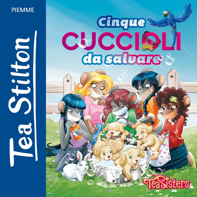 Copertina del libro per Cinque cuccioli da salvare