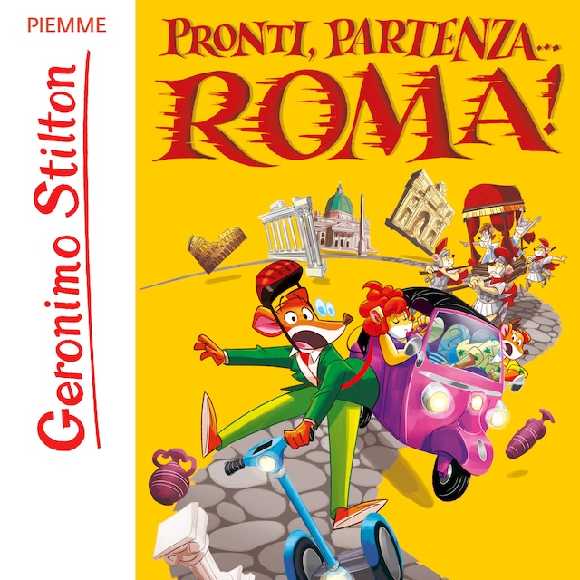 Boekomslag van Pronti, partenza... Roma!