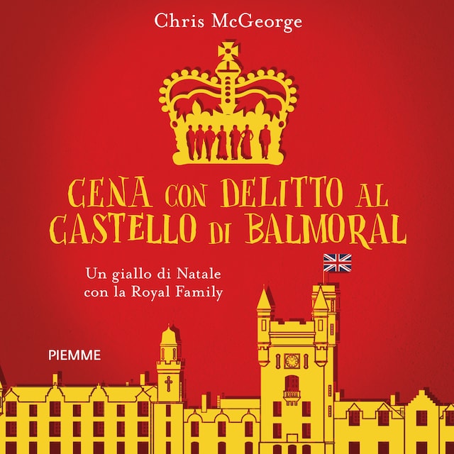 Book cover for Cena con delitto al castello di Balmoral