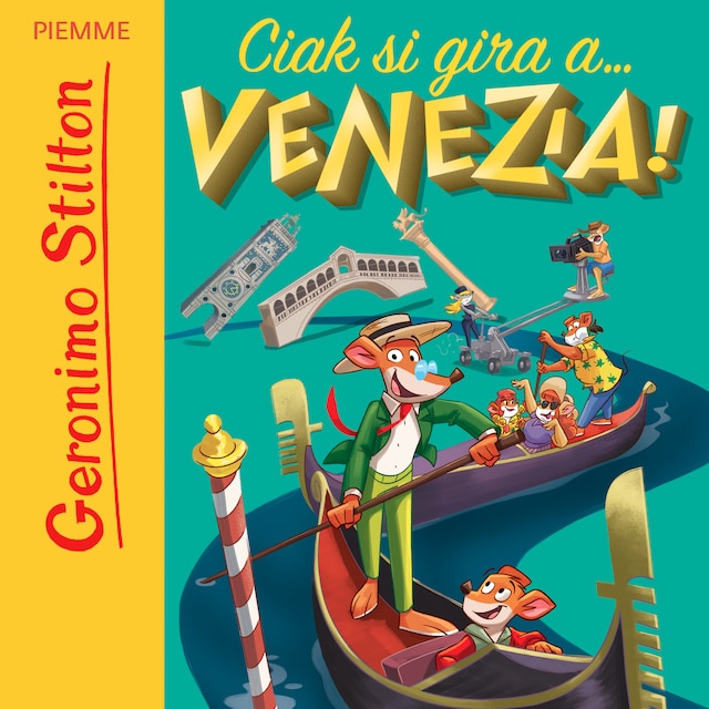 Book cover for Ciak si gira a... Venezia!