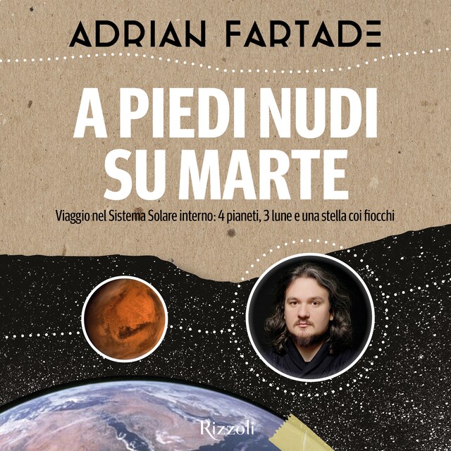 Buchcover für A piedi nudi su Marte