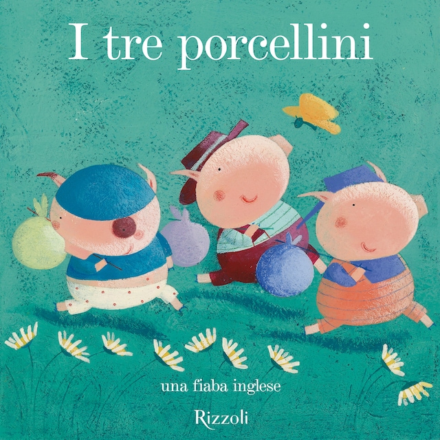 Buchcover für I tre porcellini + cd