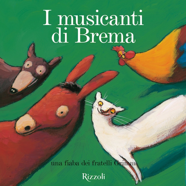 Copertina del libro per I musicanti di Brema + cd